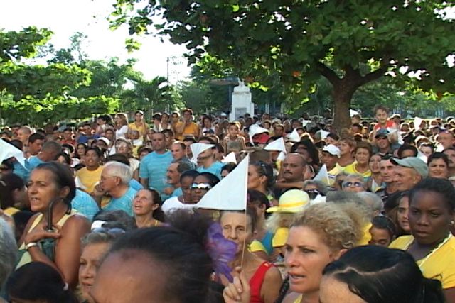Acogida del pueblo